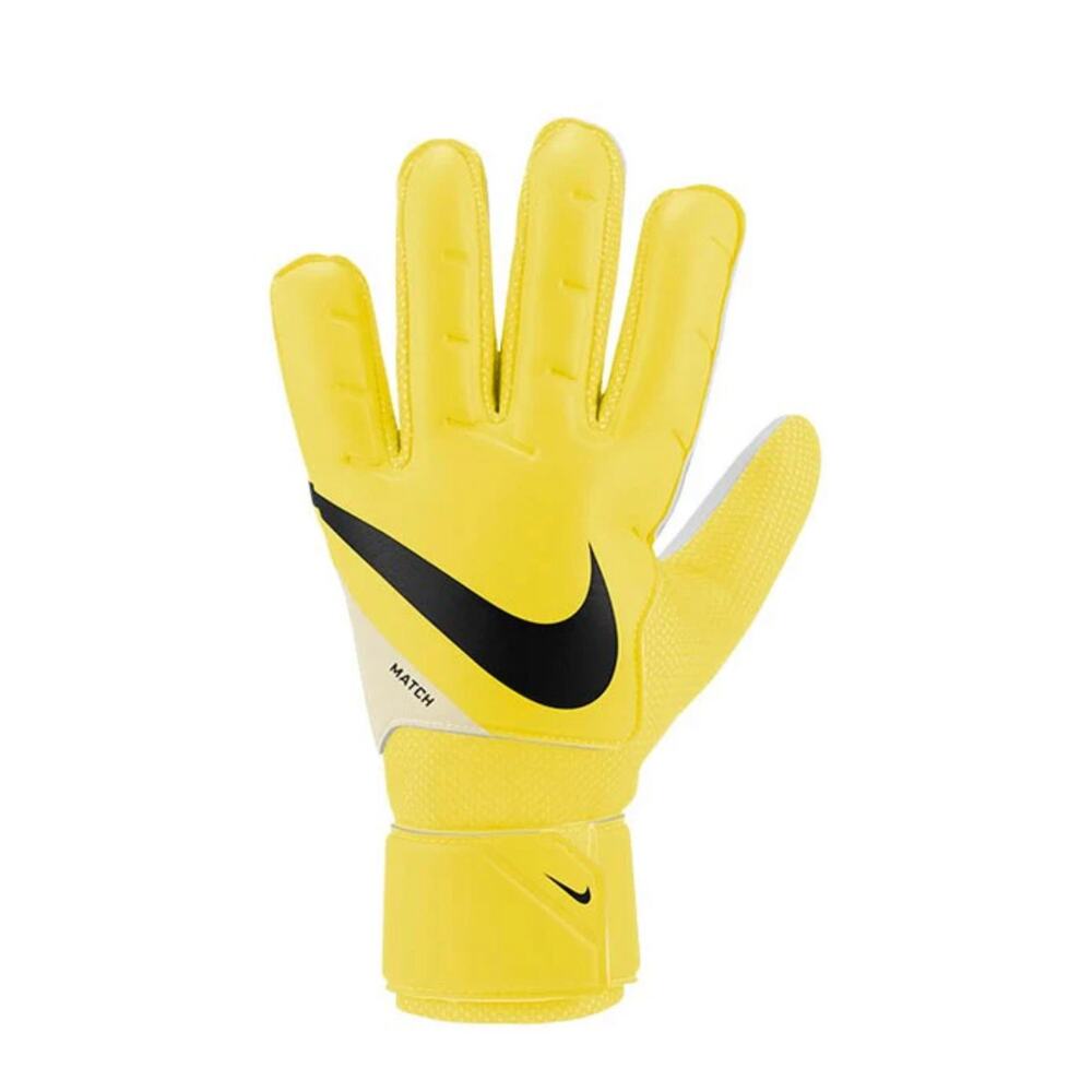 NWT Nike‎ Match Goal Keeper Yellow Soccer Gloves Adult Size 8 (CQ7799-765)